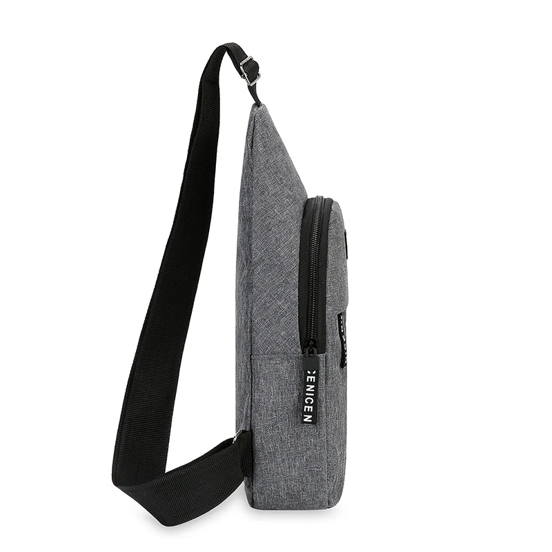 Men's Crossbody Sling Bag – Lightweight One-Shoulder Chest Pack