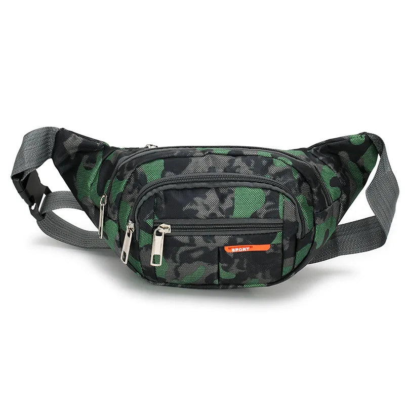 Men S Women Multi-Function Cashier Business Bag Multi-Layer Waterproof Close Running Large Capacity