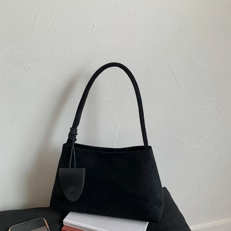 Small Underarm Shoulder Bag for Women – Retro PU Leather Hobo