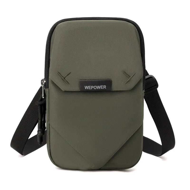 Waterproof Nylon Square Casual Single-Shoulder Bag Mobile Phone Storage Waist Bag Cycling