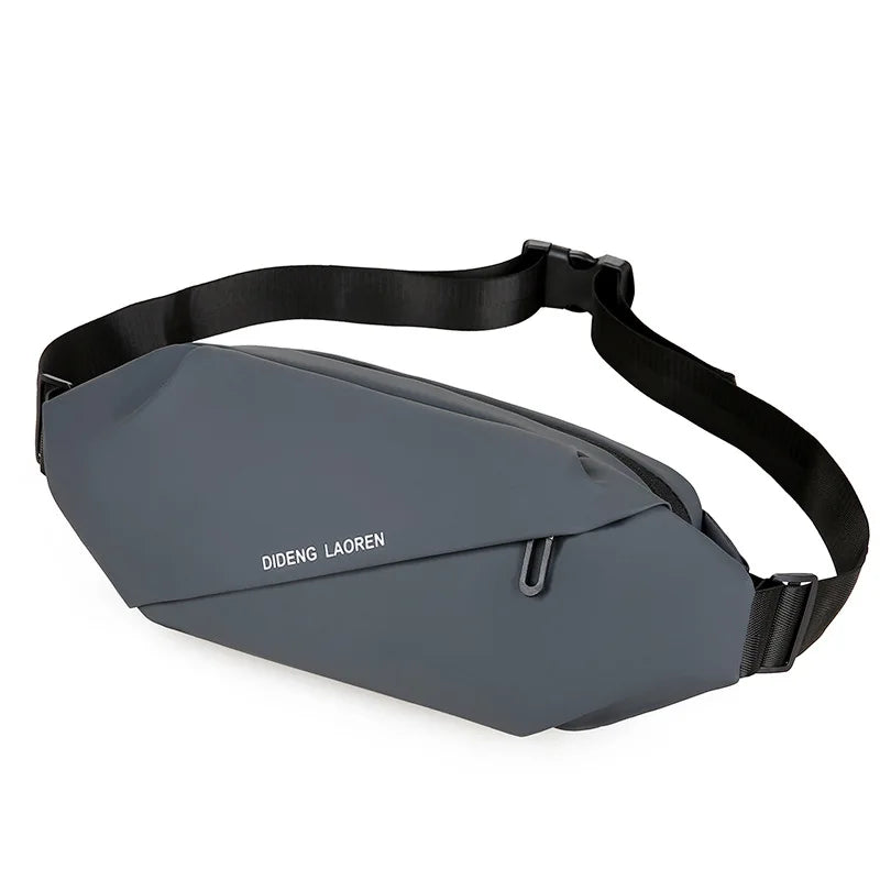 Men S Waist Bag Outdoor Running Mobile Phone Storage Multifunctional Waterproof Chest Riding