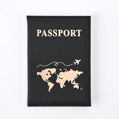Slim Passport Holder Cove Map Pu Travel Essential Cruise Must Have Holders Portable All Country