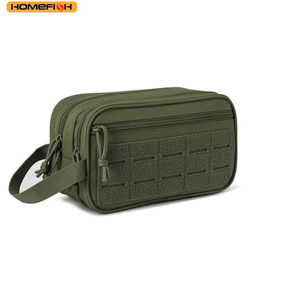 Homefish Tactical Toiletry Bag Men Hygiene Tool Molle Pouches Small Dopp Kit Mens Shaving Travel