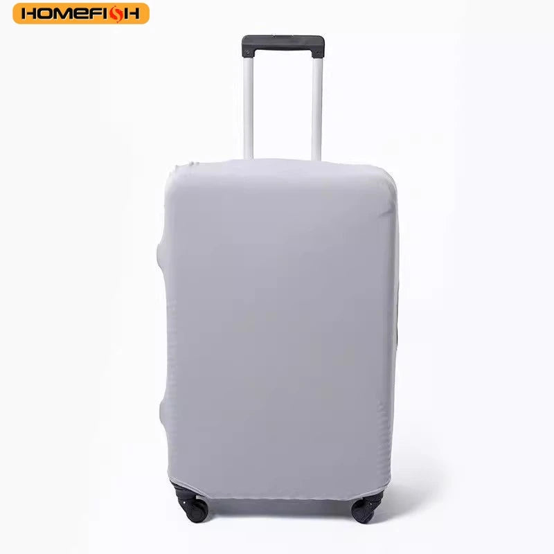 Homefish Solid Color Elastic Suitcase Dust Protector Cover