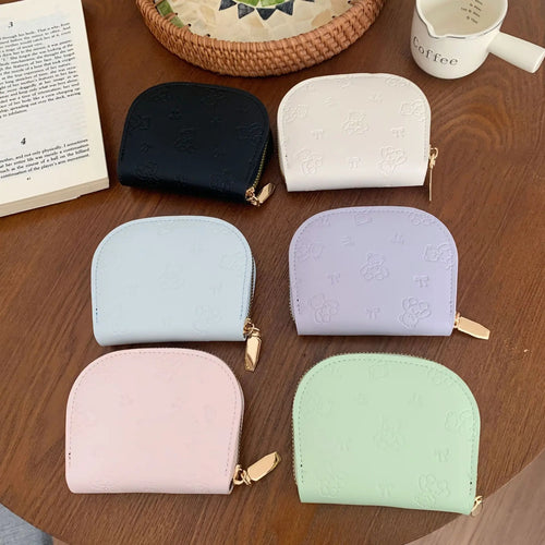 Cartoon Short Coin Purse Cute Student Simple Animal Cartoon