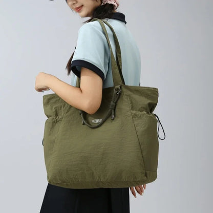 Large Nylon Tote Bag for Women – Knotted Rope Shopper