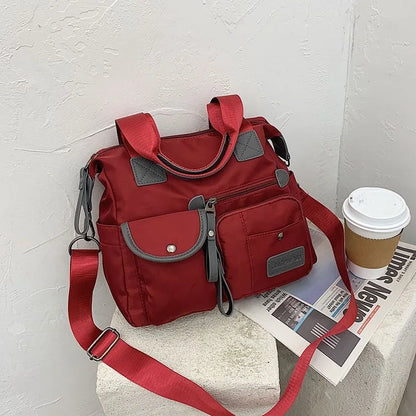 Large Capacity Waterproof Nylon Tote Bag for Women