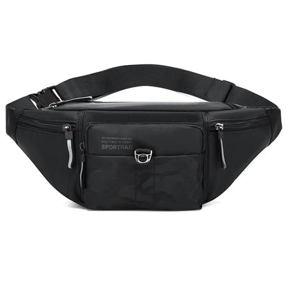 Oxford Waterproof Waist Bag Sports Running Mobile Phone Storage Large Capacity Multifunctional