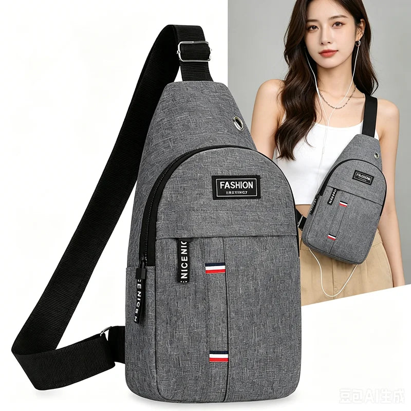 Crossbody Sling Bag – Lightweight Chest Bag for Men & Women