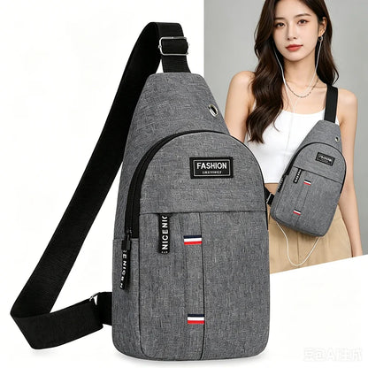 Crossbody Sling Bag – Lightweight Chest Bag for Men & Women