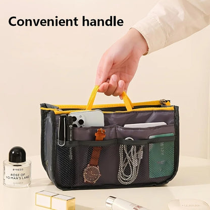 Purse Organizer Insert – Multi-Pocket Handbag Inner Bag