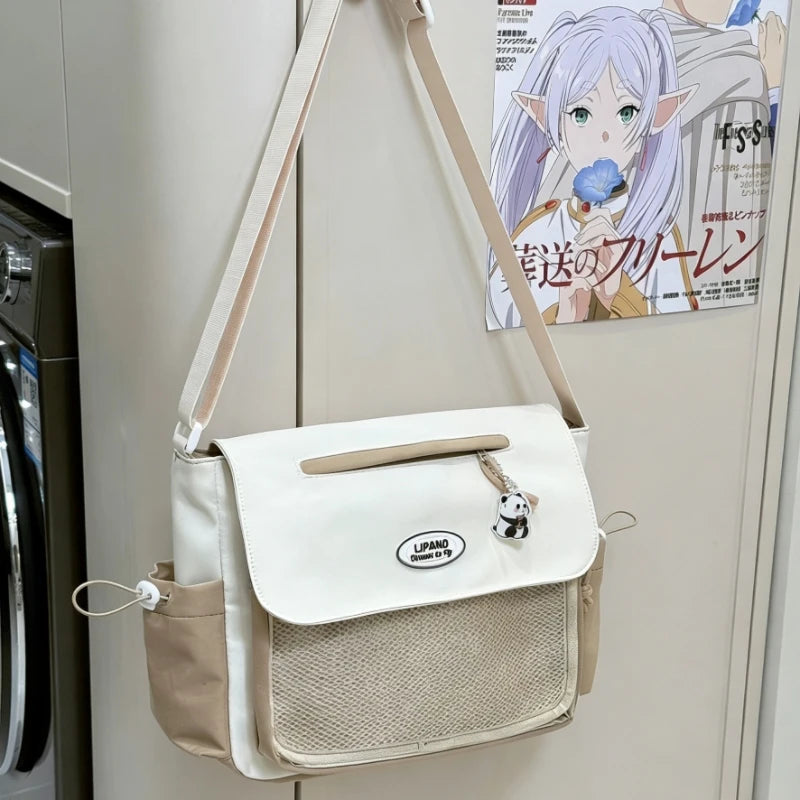 Harajuku Messenger Bag – Casual Crossbody Shoulder Bag