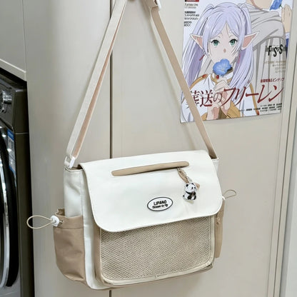 Harajuku Messenger Bag – Casual Crossbody Shoulder Bag