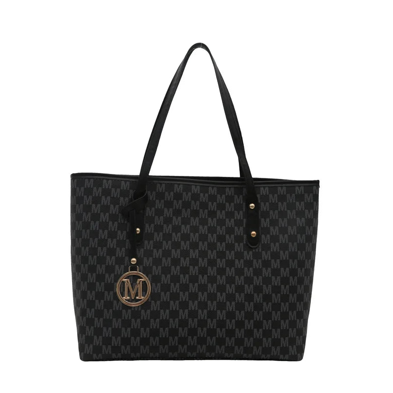 Stylish Tote Bag Vintage Handbag Large Underarm Shoulder Bag Women Suitable Daily Use
