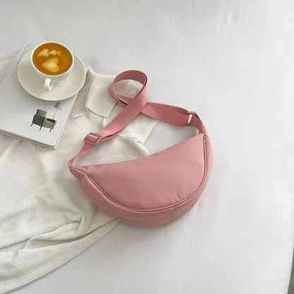 Crescent Crossbody Bag Women Large Capacity Lightweight Shoulder Bag
