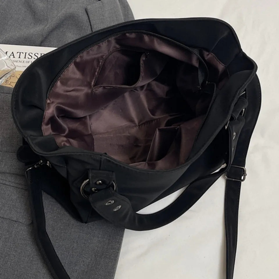 Large Capacity Soft Leather Tote Bag for Women