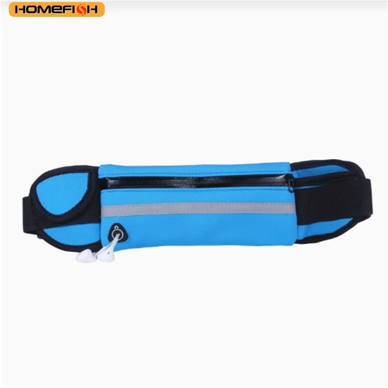Homefish Running Bag Cycling Waist Belt Waterproof Sports Fanny Pack Mobile Phone Case Gym Jogging