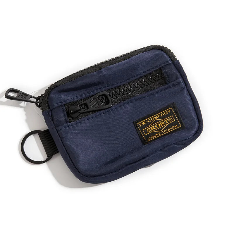 Fashionable Oxford Cloth Coin Purse Men Women Carry Card Bag Leisure Multi-Function Headphone