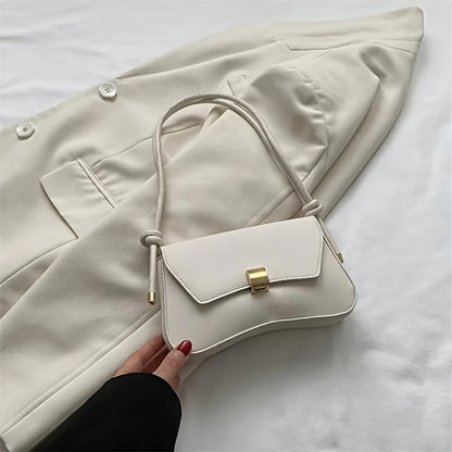 Vegan Leather Crossbody Bag – Lightweight Flap Purse for Office & Daily Use