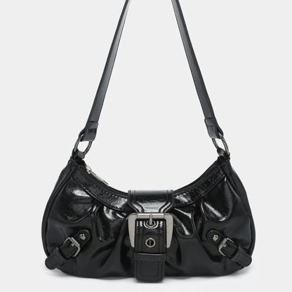 Spring Selling Maillard Style Retro Small Bag Spicy Girl Y2k Wasteland Vintage Leather Shoulder
