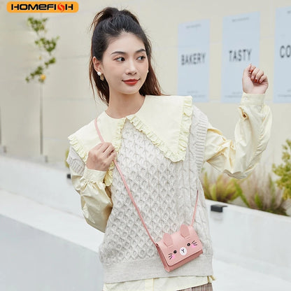 Homefish Children S Mini Handbags Princess Baby Girls Pu Leather Small Shoulder Crossbody Bags Cute