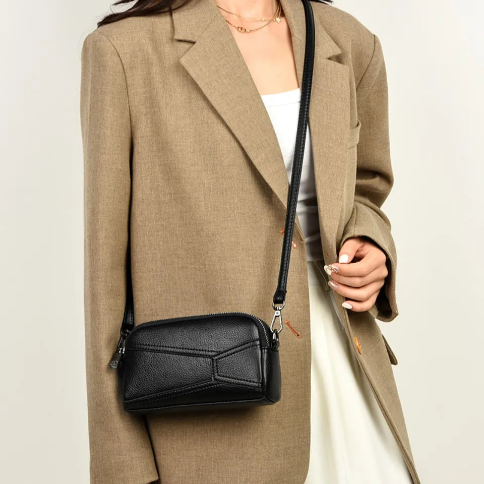 Mini Crossbody Bag for Women – Designer Leather Phone Shoulder Bag