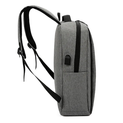 3-Piece Laptop Backpack Set with Shoulder Bag & Pouch