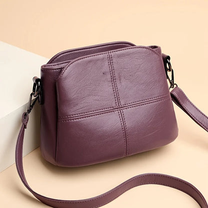 Large Capacity Crossbody Bag Classic Quilted Shoulder Purse Adjustable Strap