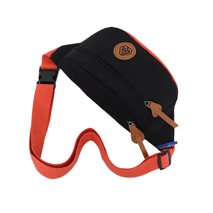 Waterproof Chest Bag Men Large Capacity Simple Cashier Outdoor Travel Cross-Body Multi-Function
