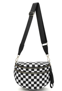 Black White Plaid