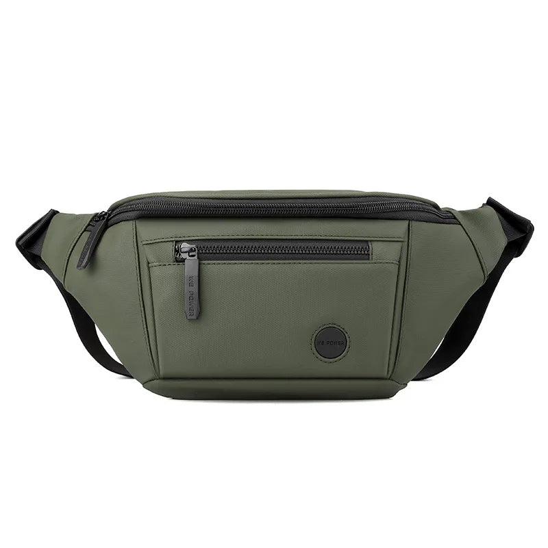 Men S Chest Bag Daily Sports Outdoor Cross-Body One-Shoulder Casual Waterproof Waist - Waterproof