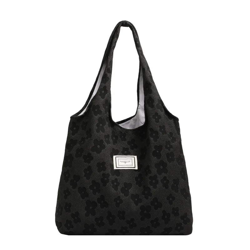Commuting Stylish Embossing Tote Bag Daily Versatile Shoulder Bag Casual Underarm Bag