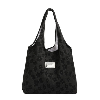 Commuting Stylish Embossing Tote Bag Daily Versatile Shoulder Bag Casual Underarm Bag