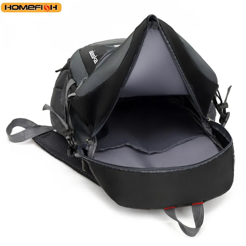 Homefish Outdoor Hiking Bag Men Women High-Capacity Travel Backpacks Camping Waterproof Sports