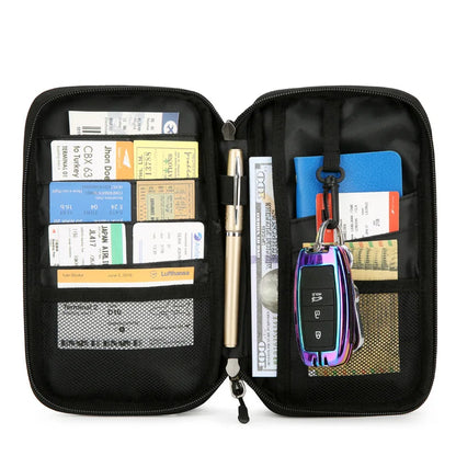 Travel Water-Resistant Card Bag Multi-Functional Passport
