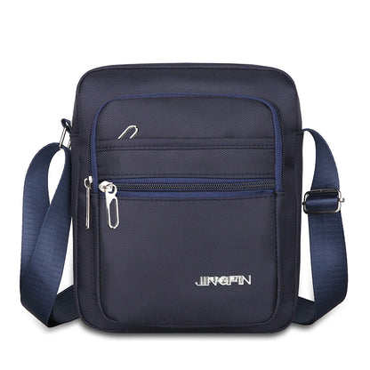 Waterproof Messenger Bag – Men's Multi-Pocket Crossbody Shoulder Bag