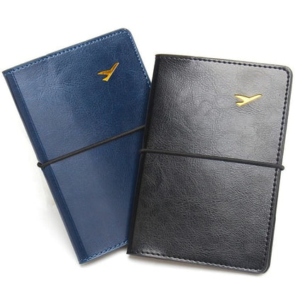 Ultra Lightweight Flight Passport Cover Elastic Band Case Strap Ticket Holder Id Card Holders