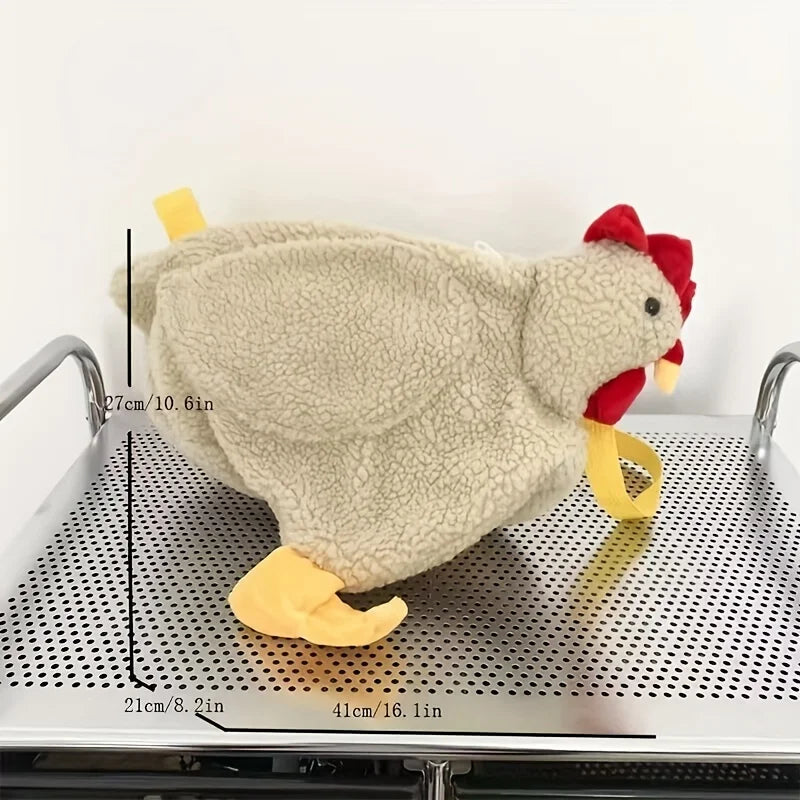Creative Cute Chicken Shaped Bag Women S Cartoon Crossbody Bags Teen Girl S Handbag Shoulder Bag