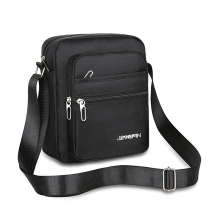 Waterproof Messenger Bag – Men's Multi-Pocket Crossbody Shoulder Bag