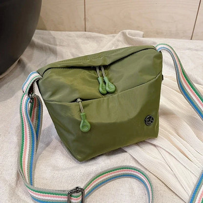 Ultra-Light Nylon Crossbody Bag Women Adjustable Wide Strap Lightweight S Casual Messenger