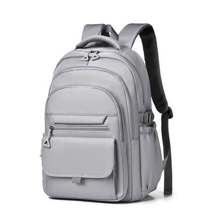 Homefish Multi-Layer Waterproof Stylish Backpack Oxford Large-Capacity Simple Commuter Out-Of-Town