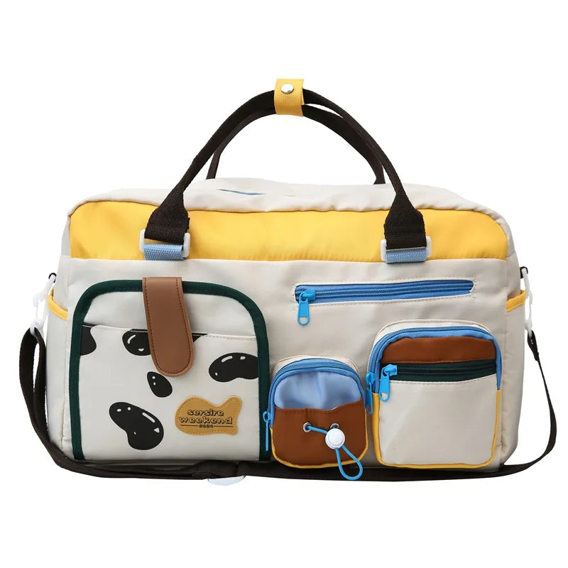 Dopamine Casual Travel Bag Women Lightweight Gym Yoga Swim Fitness Duffel