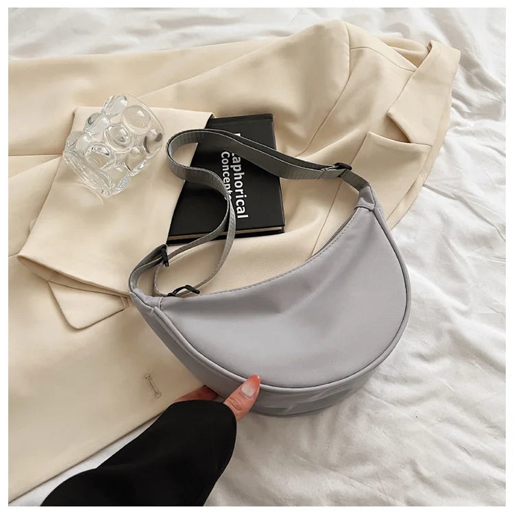 Crossbody Sling Bag for Women – Lightweight Crescent Shoulder Bag