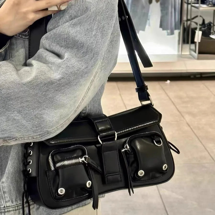 Women S Underarm Baguette Bag Is Large-Capacity Multi-Functional Versatile Single-Shoulder Crossbody