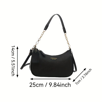 Underarm Shoulder Bag – Elegant PU Leather Crossbody Purse