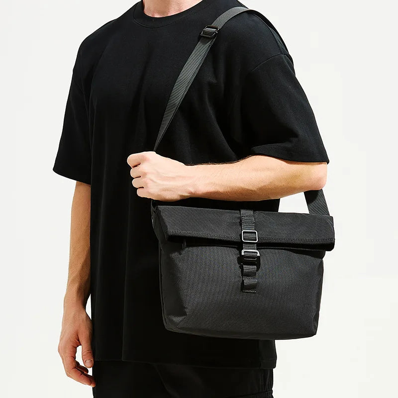 Men S Crossbody Bag Japanese Single-Shoulder Bag Men S Waterproof Travel Crossbody Bag - Waterproof