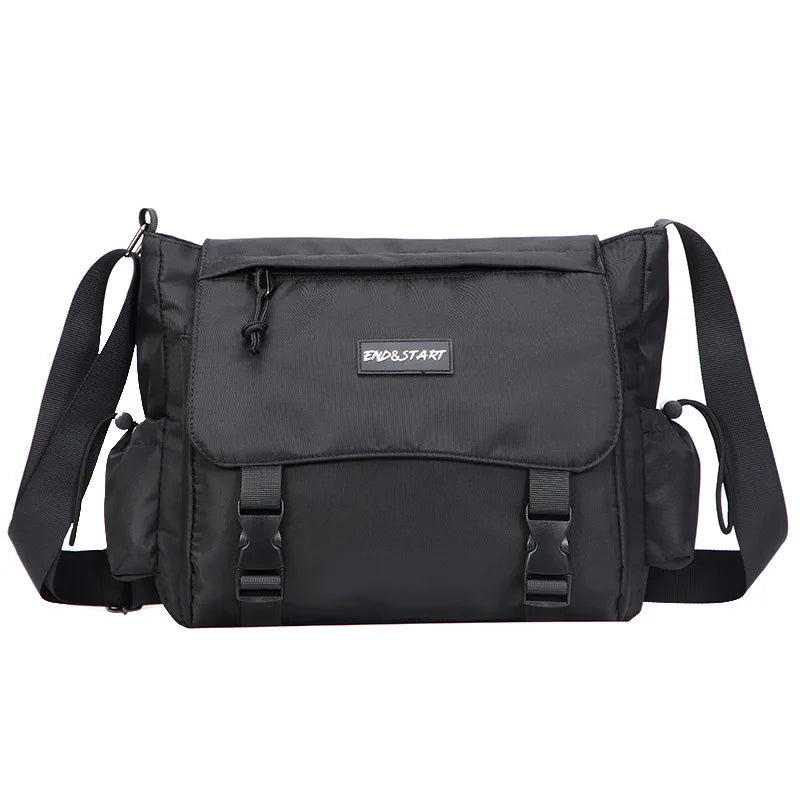 Crossbody Bag Men S Women Overalls Oxford Cloth Student Messenger Backpack Casual Shoulder