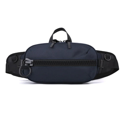 Men S Waist Bag Function Chest Simple Shoulder Large Capacity Diagonal Cross Sports