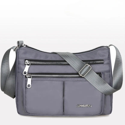 Waterproof Crossbody Bag for Women – Multi-Pocket Oxford Shoulder Bag