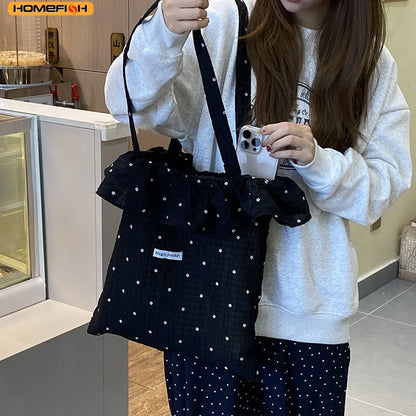 Homefish Yoga Shoulder Canvas Bag Women S Large Capacity Tote Shopping Sports Leisure Trend Fitness
